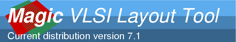 Magic VLSI Layout Tool Version 7.1