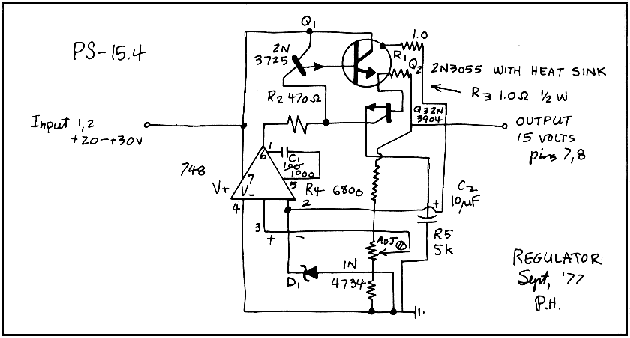 Schematic drawing of an FID.